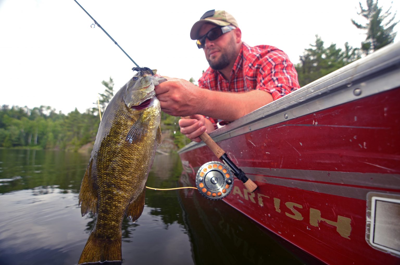 Muskie Fishing Fish of a Lifetime on Ontario’s Pipestone Lake