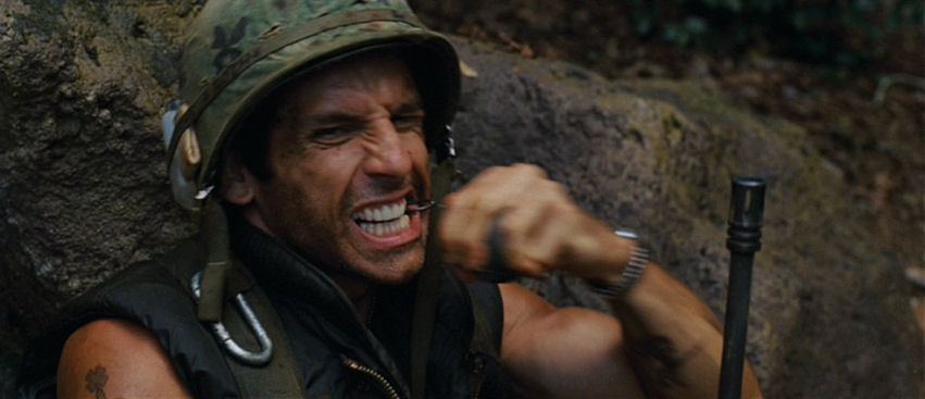 Tropic Thunder action movie references