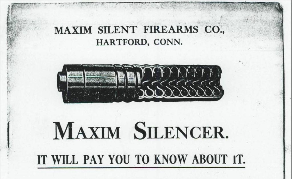 maxims machine gun suppressor