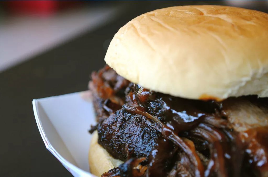 pulled pork barbecue