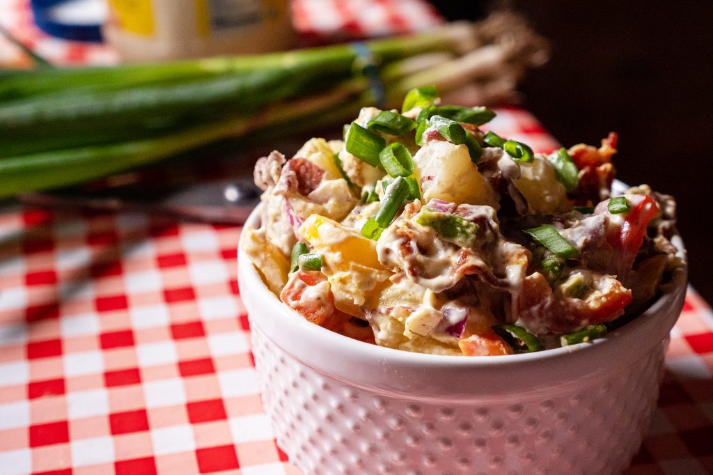 potato salad is a classic summer side