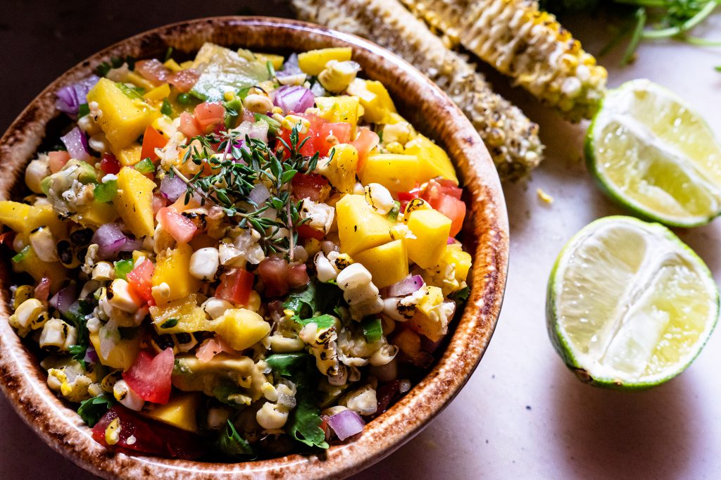 corn salsa is a fresh and delicious summer side