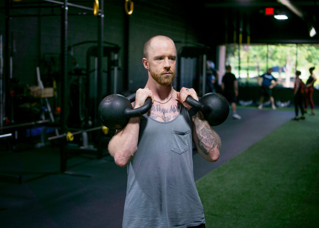double rack carry with kettlebells build strength and endurance