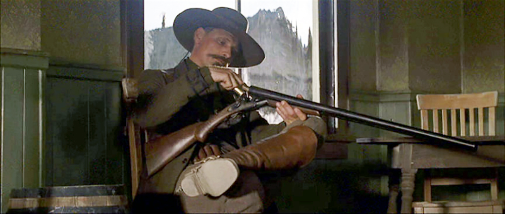everett with his 8-gauge shotgun