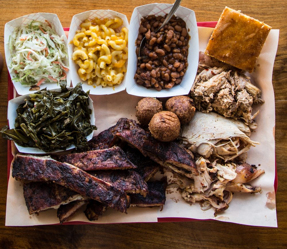 south carolina bbq meal