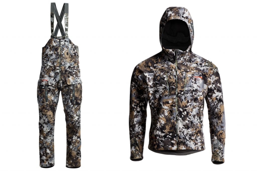 sitka stratus bibs and jacket