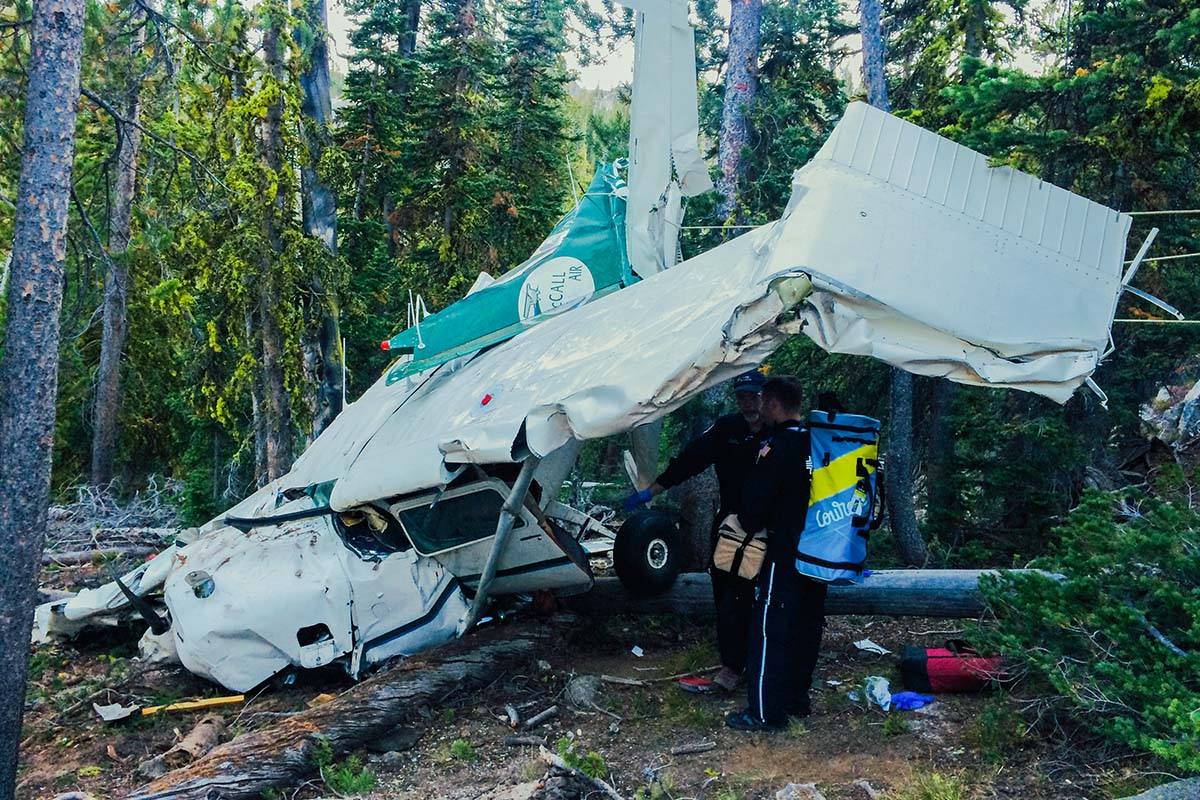high country rescue plane crash