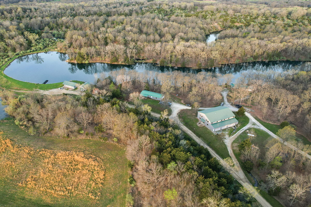 trophy country hunting camp